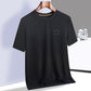 😎Men's Summer Breathable Ice Silk High Elasticity Casual Short Sleeve T-Shirt