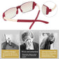 Anti-blue Anti-fatigue Far And Near Dual Use Reading Glasses