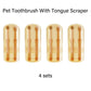 🎁Pet Toothbrush With Tongue Scraper