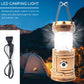 Solar Multifunctional Emergency Portable LED Fan Camping Light