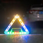 Solar Foldable Triangle Warning Light