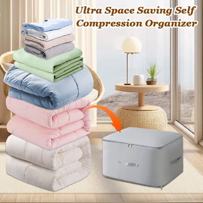 🌸Hot Sale 49% OFF🌸Ultra Space Saving Self Compression Organizer(BUY 4 GET EXTRA 15% OFF)