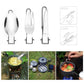 Outdoor Camping Cooking Pot + Teapot Set - Perfect for Boiling Water and Cooking Meals on the Go!