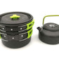 Outdoor Camping Cooking Pot + Teapot Set - Perfect for Boiling Water and Cooking Meals on the Go!