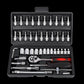 🔥free shipping🔥46pcs Fast Ratchet Sleeve Wrench Kit