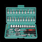 🔥free shipping🔥46pcs Fast Ratchet Sleeve Wrench Kit