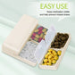 ?LAST DAY SALE - Daily Pill Organizer, 7 Compartments Portable Pill Case Travel Pill Organizer,[Folding Design]Pill Box