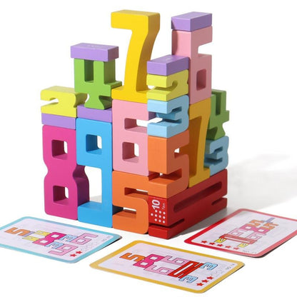 🔥2025 New Hot Products-50% OFF🔥Montessori-Inspired Wooden Number Blocks – Unlock Your Child’s Potential!