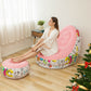 🔥Free Shipping🔥 Thickened Inflatable Bean Bag Chair For Adults With Footstool