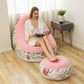 🔥Free Shipping🔥 Thickened Inflatable Bean Bag Chair For Adults With Footstool