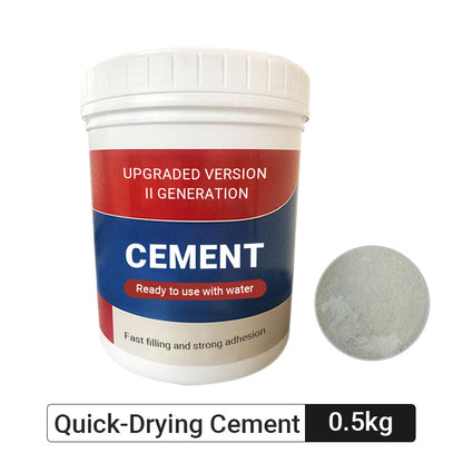 🎊Christmas Pre-Sale - 50% Off🎊Floor Quick Drying Waterproof Repair Cement