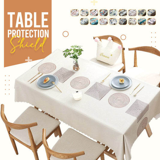 Luxury Waterproof & Oil-Proof Tablecloth