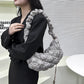 Women's Quilted Puffy Handbag