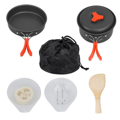 ⛺Portable Outdoor Camping Cookware Set