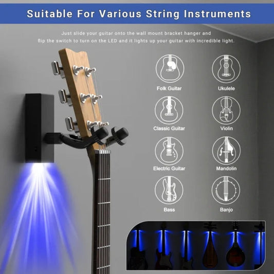 Guitar Holder with LED light