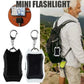 Mini-solar Bank and Flashlight as a Keychain