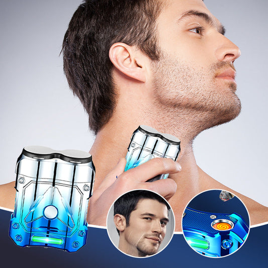 Portable Rechargeable Razor With Ignition & Tri-Color Lights