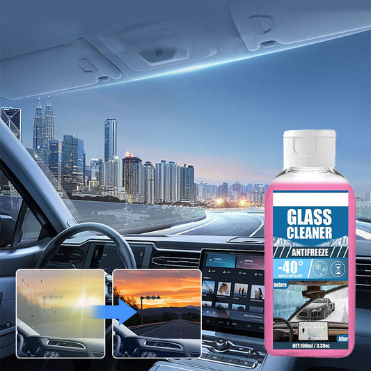 Powerful Windshield Cleaner with Frost Resistance