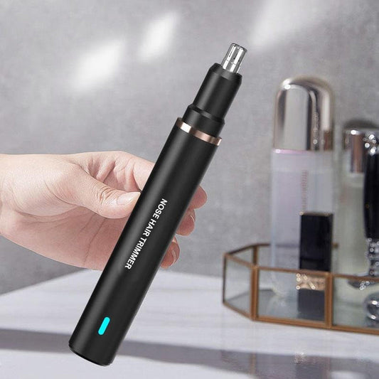 Electric Nose Hair Trimmer Cleaning Tool Men's Battery Rechargeable