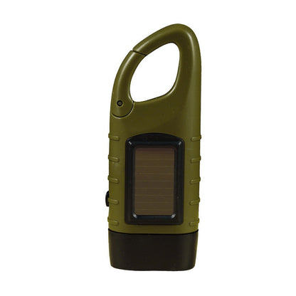 High Brightness Portable Outdoor Solar Powered Flashlight