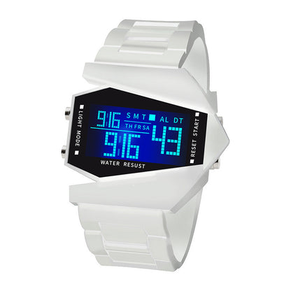 ⌚Creative luminous aeroplane shape LED watch