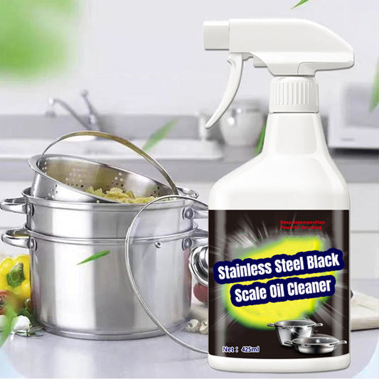 Stainless Steel Black Scale Oil Cleaner