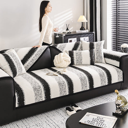 Universal Non-slip Striped Sofa Cover