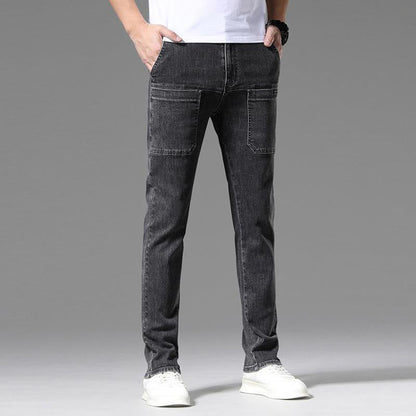 👖 Multi-Pocket Stretch Men's Jeans